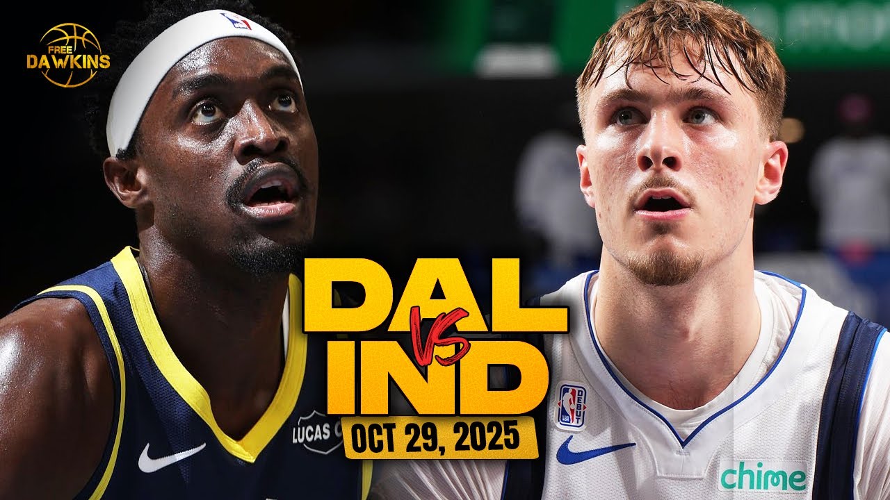 Dallas Mavericks vs Indiana Pacers Full Game Highlights | Oct 29, 2025 | FreeDawkins