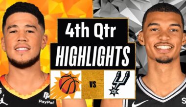 San Antonio Spurs vs Phoenix Suns Full Game Highlights 4th Qtr | Nov 2 | 2025 NBA Highlights