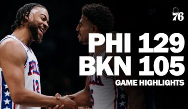 Game Highlights: Sixers Handle Business in Brooklyn