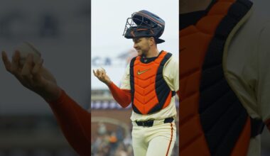 Patrick Bailey: the first catcher in franchise history to win multiple Gold Glove Awards as a Giant!