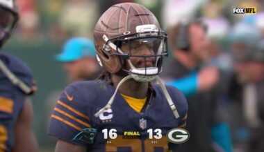 Panthers vs. Packers Down to the wire ending!