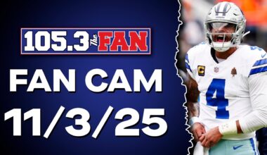 Dak And The Cowboys Host Jacoby Brissett & The Cardinals On Monday Night Football | Fan Cam 11/3/25