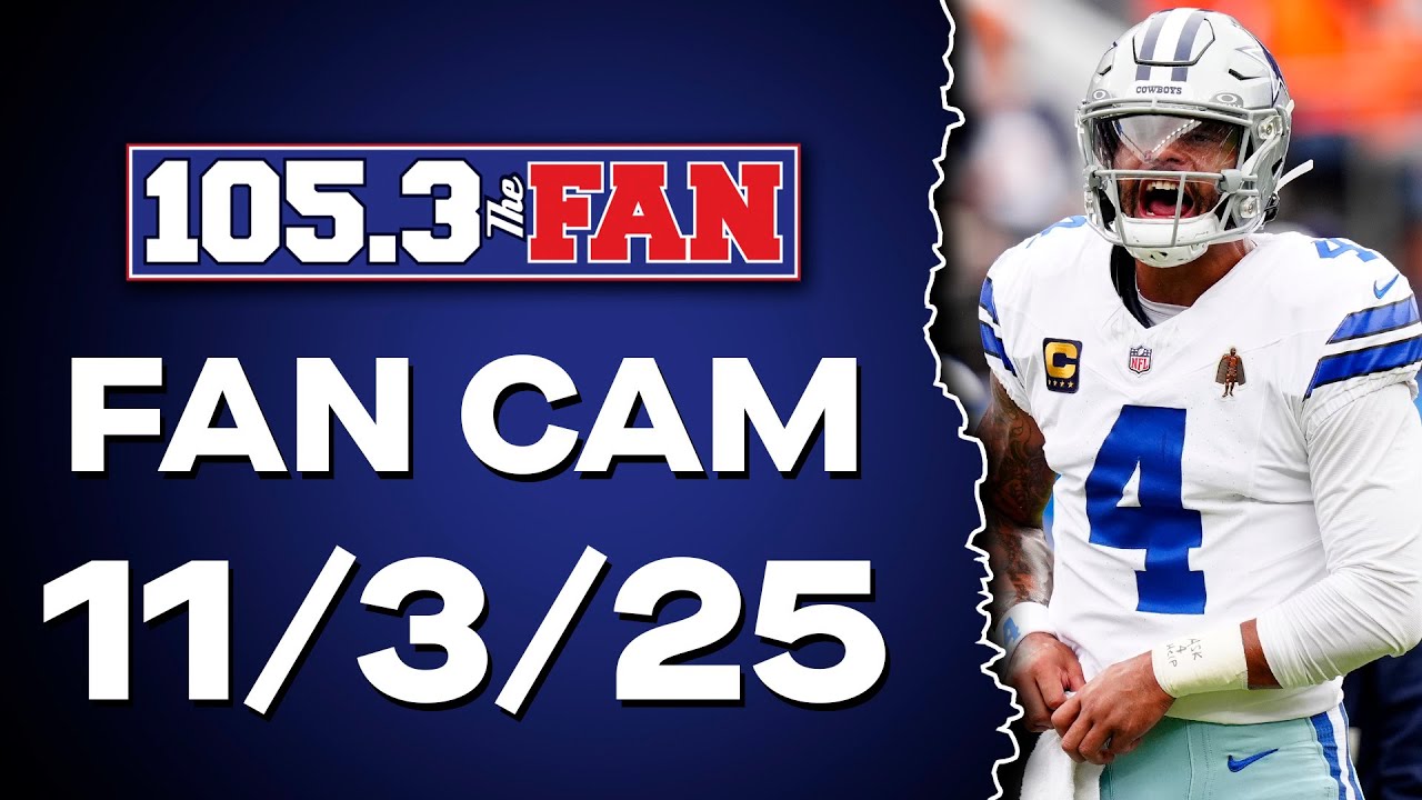 Dak And The Cowboys Host Jacoby Brissett & The Cardinals On Monday Night Football | Fan Cam 11/3/25