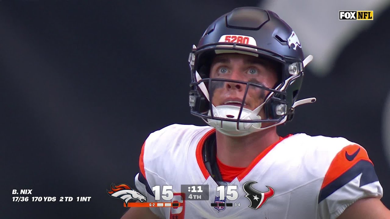 Down to the Wire! Broncos' final drive vs. Texans | Week 9