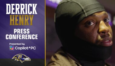 Derrick Henry on 'Being Ready to Go' After the Bye | Baltimore Ravens