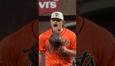 Logan Webb is the second pitcher in Giants franchise history to win a Gold Glove Award 🏆