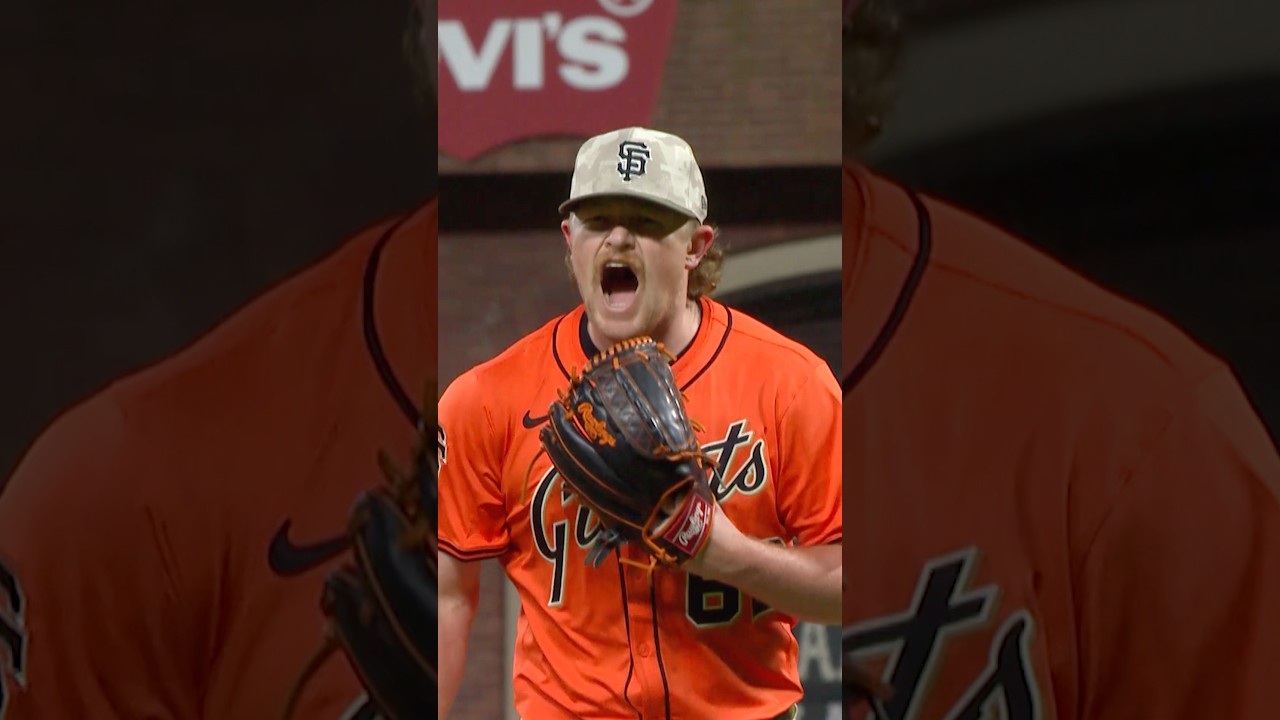 Logan Webb is the second pitcher in Giants franchise history to win a Gold Glove Award 🏆