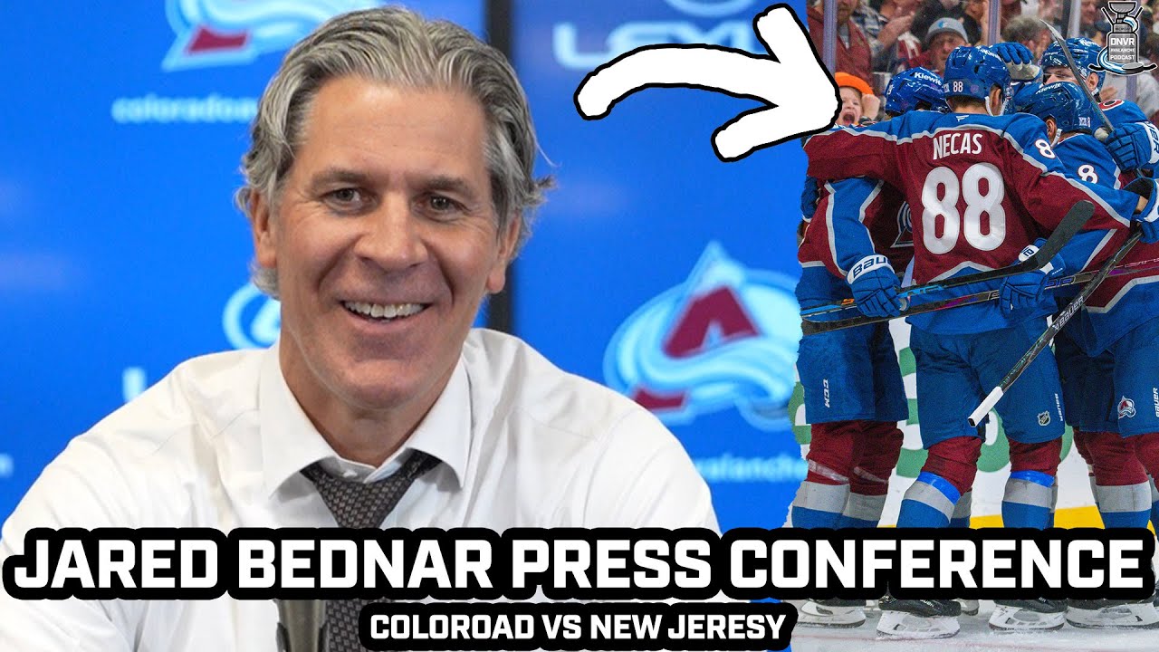 Jared Bednar Happy About Power Play, Olofsson Hat-Trick After Avs WIN 8-4 vs Devils