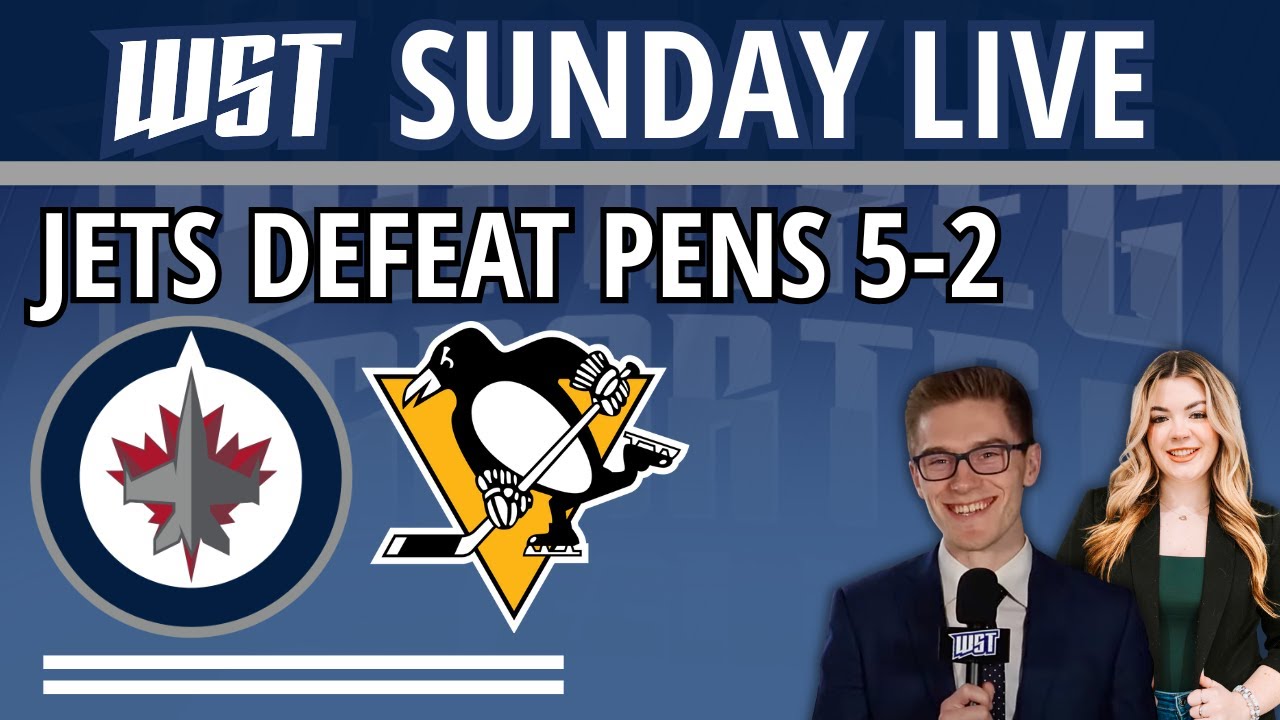Winnipeg Jets win over Pittsburgh Penguins, sit second place in the NHL | WST Sunday Live