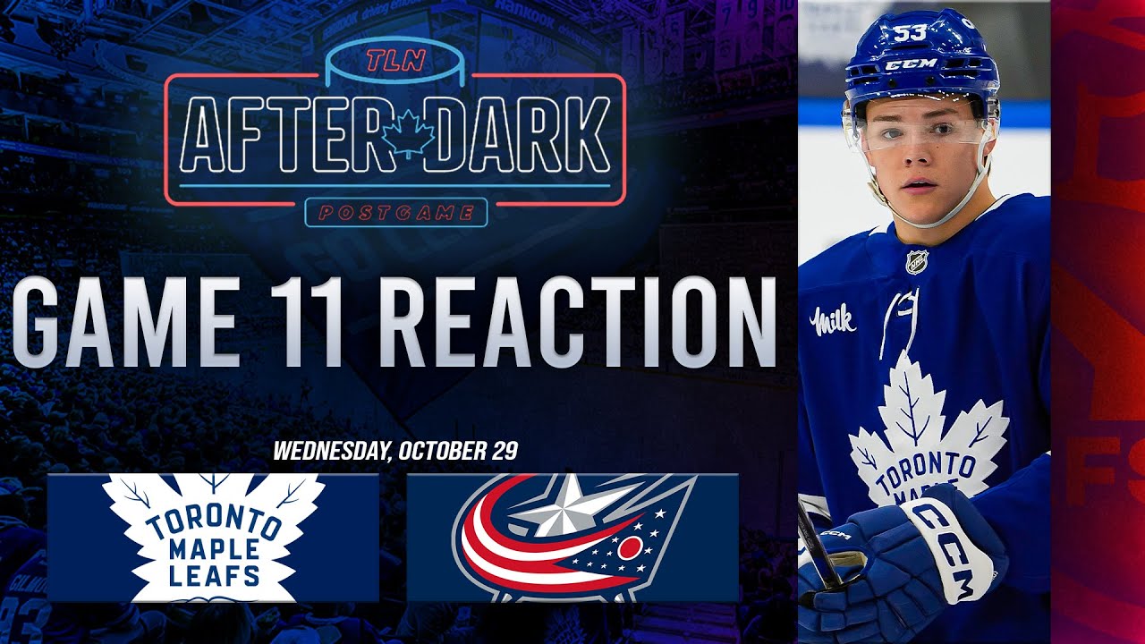 Toronto Maple Leafs vs Columbus Blue Jackets Postgame Show | Game 11 | TLN After Dark