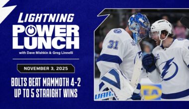 Lightning Power Lunch - November 3, 2025