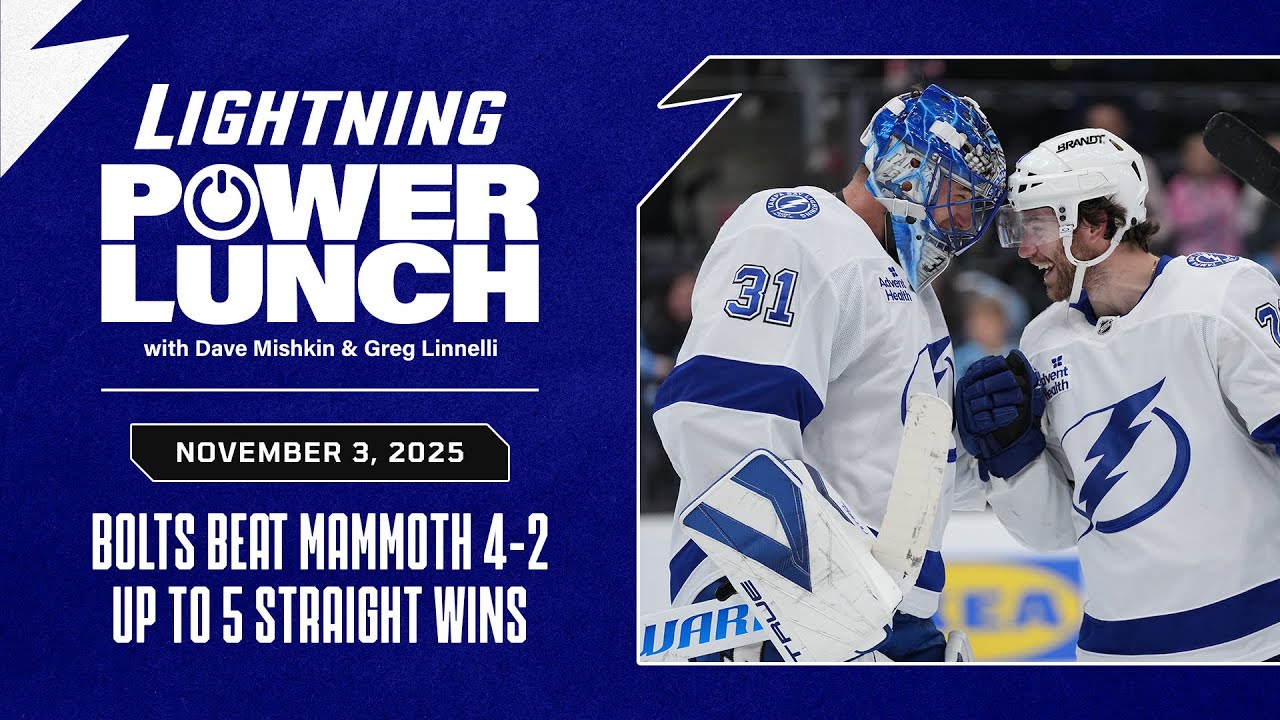 Lightning Power Lunch - November 3, 2025