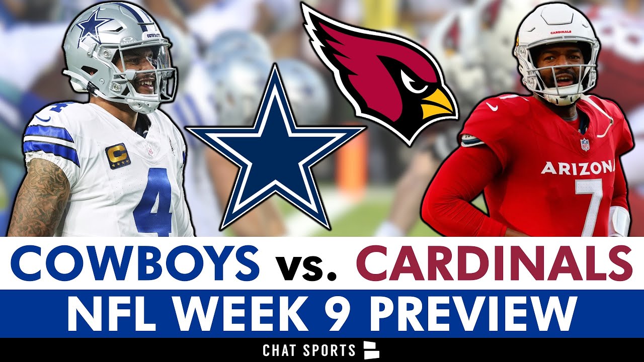 Dallas Cowboys vs. Arizona Cardinals: Injury News, Matchups & Players To Watch | NFL Week 9 Preview