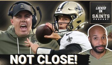 New Orleans Saints AREN’T CLOSE, Nor Competitive In Tyler Shough’s Debut Against Los Angeles Rams