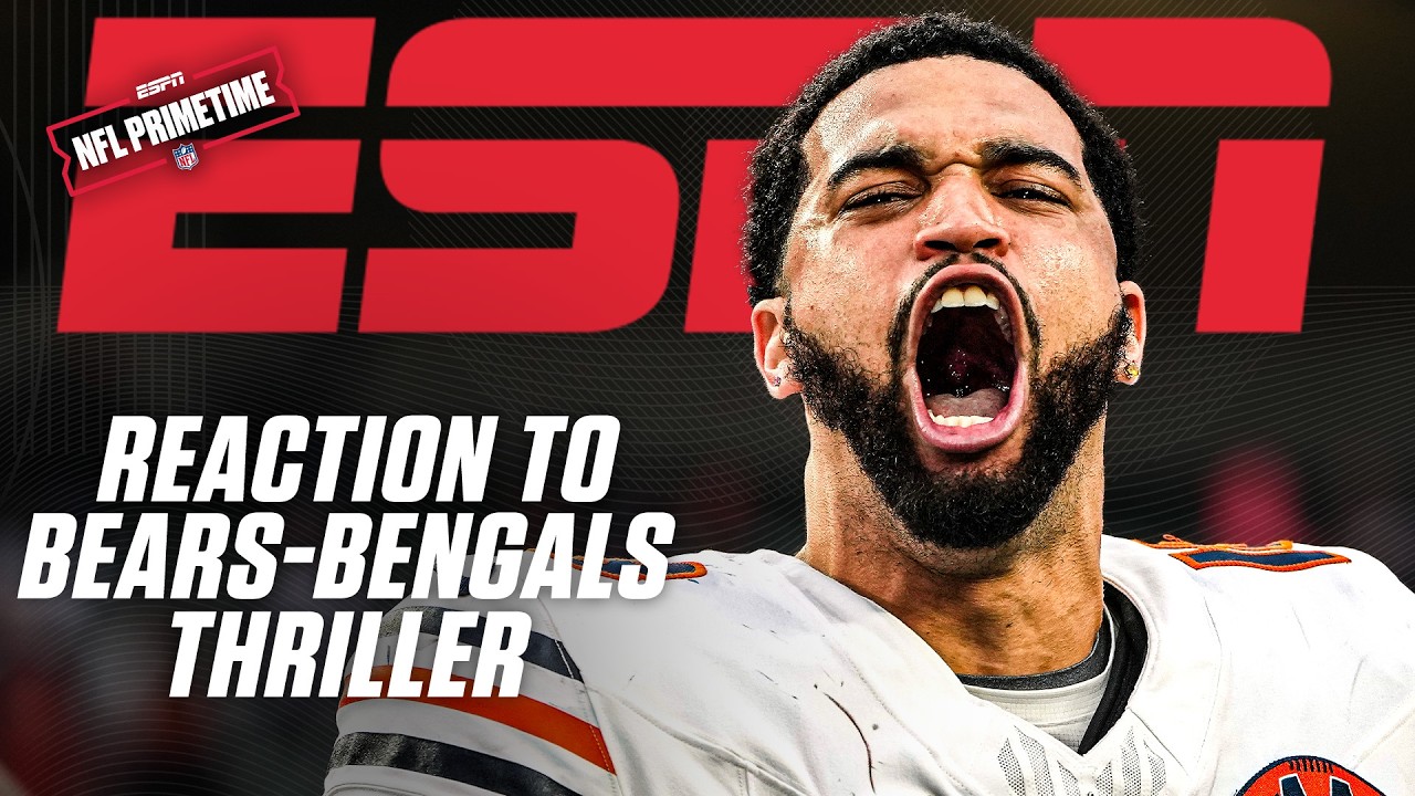 The Bears are not perfect, but they're CONFIDENT! 😤 Berman & McFarland react to Chicago vs. Cincy 👀