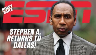 LIVE FROM TEXAS 🤠 Cowboys debate TURNS HEATED between Stephen A. and Michael Irvin 🔥 | First Take
