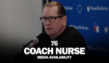 Philadelphia 76ers Postgame Media Availability 🎙️ | Coach Nurse | 11.02.25