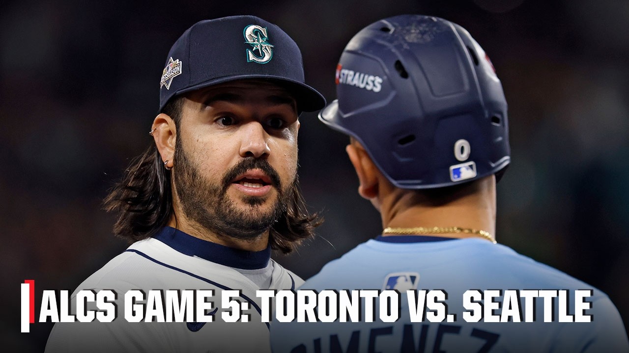 ALCS Game 5 Highlights 🔱 Mariners GRAND SLAM regains 3-2 series lead vs. Blue Jays | ESPN MLB