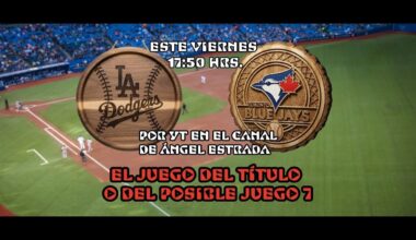 Los Angeles Dodgers vs Toronto Blue Jays | World Series | MLB | LIVE | EN VIVO