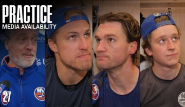 New York Islanders Practice Availability | (11/03/25)