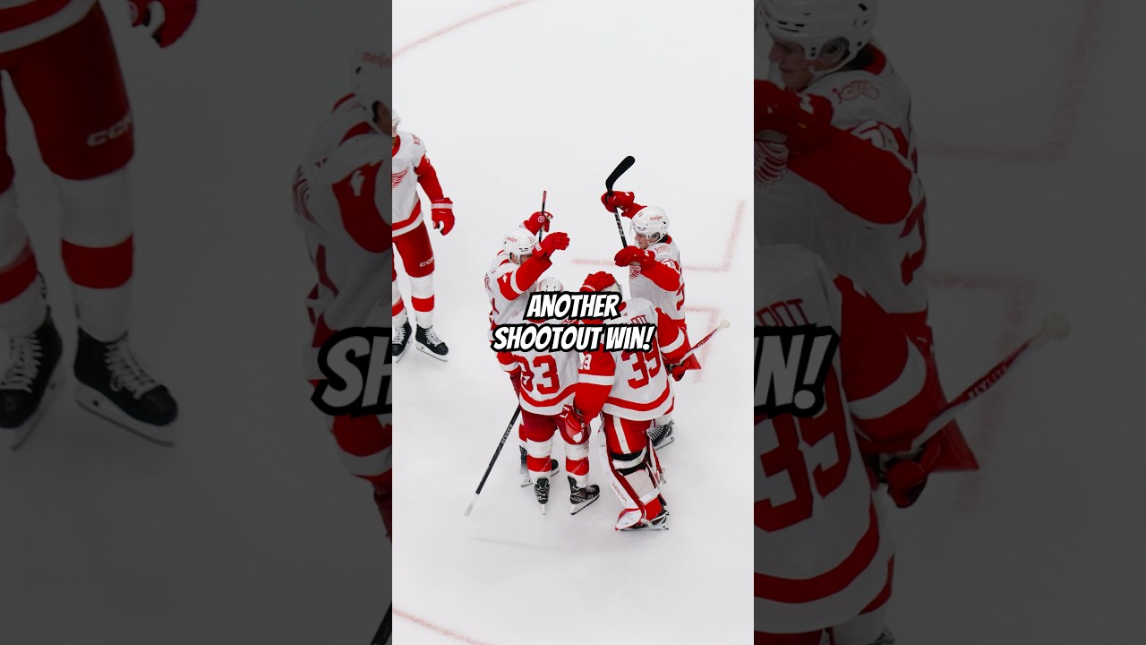 Shootout Win Highlights: Red Wings vs Sharks