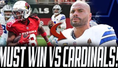 Dallas Cowboys MUST WIN GAME vs The Arizona Cardinals (Live Q&A)