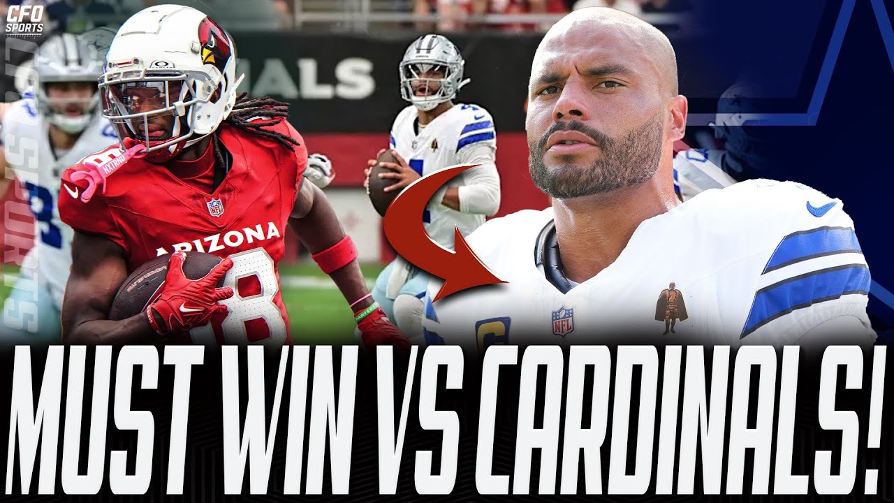 Dallas Cowboys MUST WIN GAME vs The Arizona Cardinals (Live Q&A)