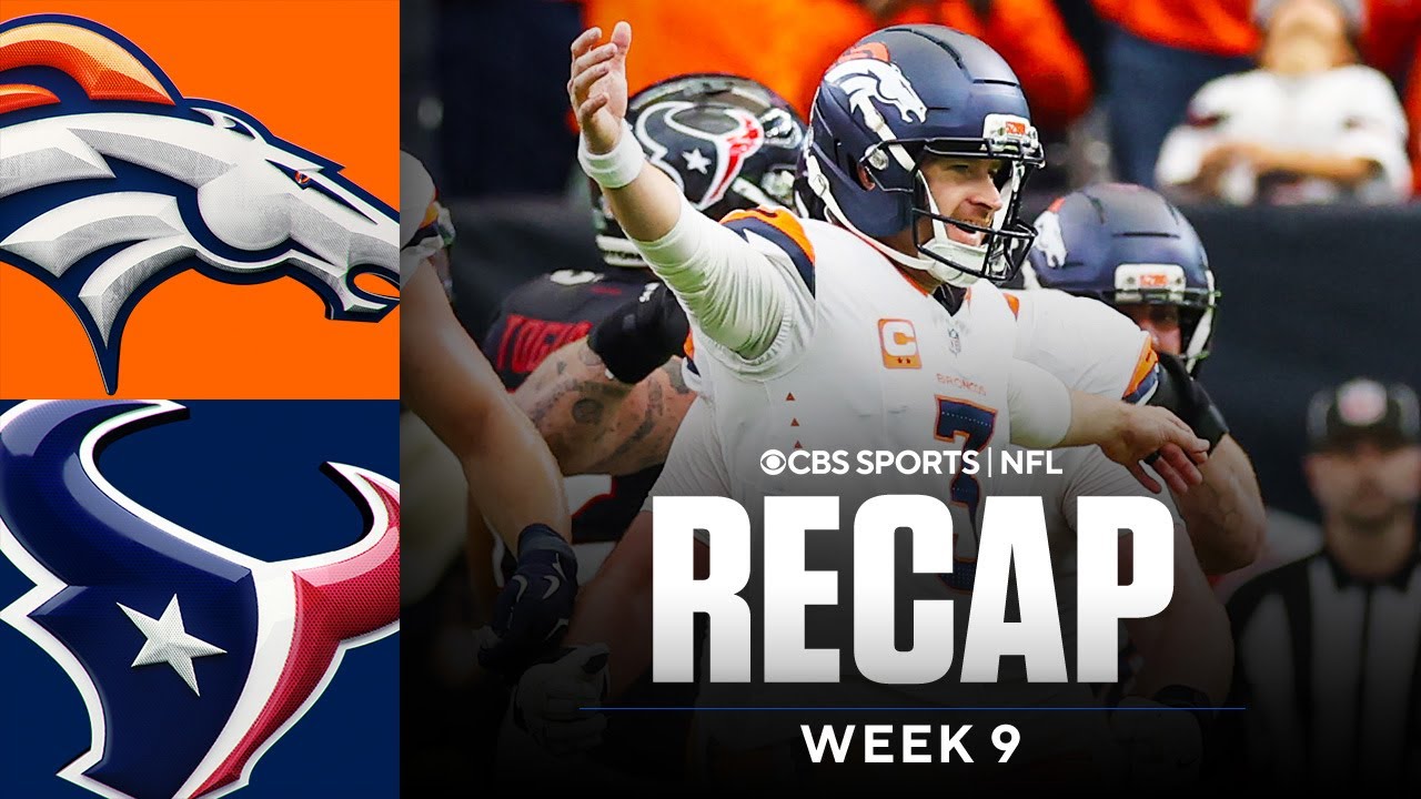 Will Lutz's GAME-WINNING field goal lifts Broncos past Texans as C.J. Stroud leaves game with injury