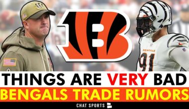 Things Just Got 1000x Worse + Trade News That Could Impact The Bengals At The NFL Trade Deadline