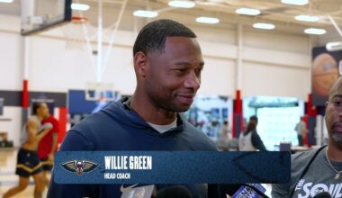 Willie Green on team start, group leaders | New Orleans Pelicans