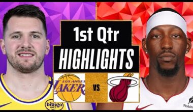 Los Angeles Lakers vs Miami Heat Full Game Highlights 1st Qtr P2 | Nov 2 | 2025 NBA Highlights