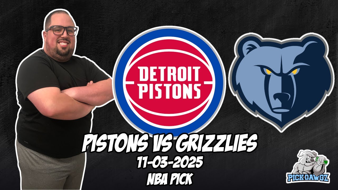 Detroit Pistons vs Memphis Grizzlies 11/3/25 NBA Free Picks & Prediction | NBA Betting Tips