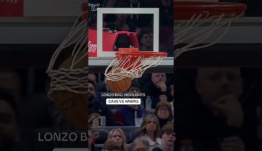 Lonzo dishing dimes and hitting shots. #lonzoball #cavs #nba