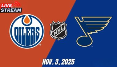 NHL LIVE 2025! St. Louis Blues vs Edmonton Oilers | Full Game Live | November 3, 2025