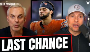 Why this season is Caleb Williams’ LAST CHANCE w/ Chicago Bears & Ben Johnson | Colin Cowherd NFL