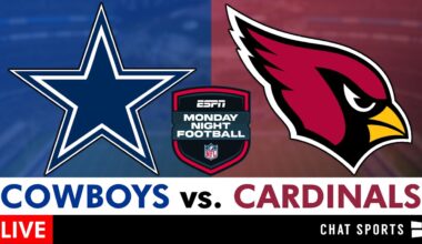 Cowboys vs. Cardinals Live Streaming Scoreboard, Play-By-Play & Highlights | NFL Week 9 MNF On ESPN