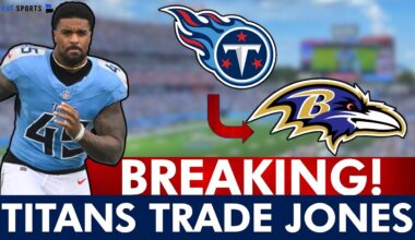 🚨BREAKING: Titans Trade Dre’Mont Jones To Ravens Ahead Of NFL Trade Deadline