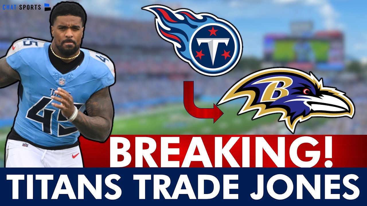 🚨BREAKING: Titans Trade Dre’Mont Jones To Ravens Ahead Of NFL Trade Deadline