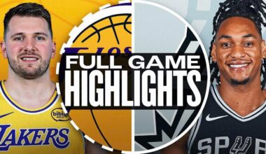 Los Angeles Lakers Vs San Antonio Spurs Highlights Full Game - NOV 02 ,2025 | NBA