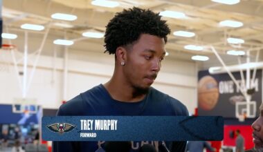 Trey Murphy III on early opponents, competing as a team | New Orleans Pelicans