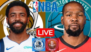 LIVE: DALLAS MAVERICKS vs HOUSTON ROCKETS | NBA | PLAY BY PLAY | SCOREBOARD
