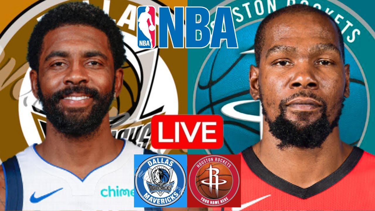 LIVE: DALLAS MAVERICKS vs HOUSTON ROCKETS | NBA | PLAY BY PLAY | SCOREBOARD
