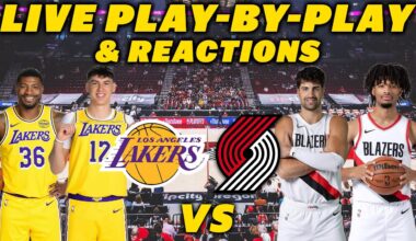 Los Angeles Lakers vs Portland Trail Blazers | Live Play-By-Play & Reactions