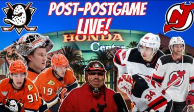 NJ Devils vs. Anaheim Ducks Post-Postgame LIVE! 11/2/25