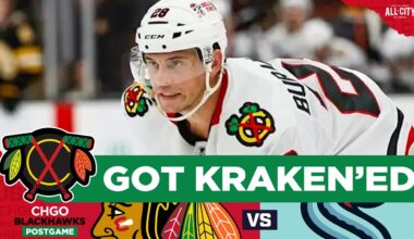 BLACKHAWKS POSTGAME: Chicago FALLS to Kraken Despite Andre Burakovsky Goal | CHGO Blackhawks Podcast