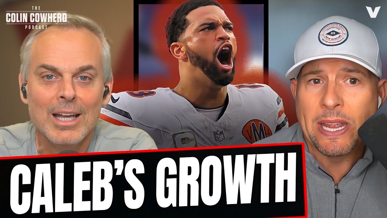 Colin Cowherd PRAISES Chicago Bears QB Caleb Williams for BIG improvements | NFL Reaction