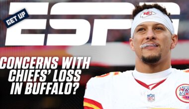 REACTIONS to Bills vs. Chiefs 👀 'The Bills NEVER got their weaknesses tested' 🍿| Get Up