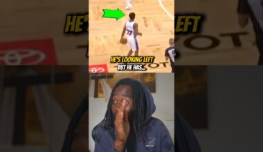 VJ Edgecombe Just FOOLED HIM!! #nba #nbahighlights #philadelphia76ers #basketballshorts