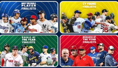 2025 BBWAA AWARDS finalists announced! 📢 (MVP, Cy Young, Rookie of the Year)