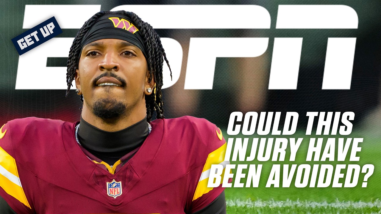 Should Dan Quinn have taken Jayden Daniels OUT vs. Seahawks?! 😳 'I was surprised' 😱 | Get Up